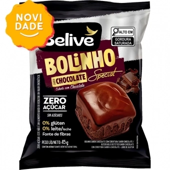 Bolinho Special Belive Sem Açúcar Sem Glúten Sem Leite
