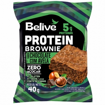 Brownie Protein Zero Açúcar Belive