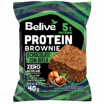 Brownie Protein Zero Açúcar Belive