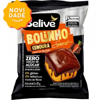 Bolinho Special Belive Sem Açúcar Sem Glúten Sem Leite